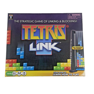 Tetris Link Hands-On Strategy Shape Game Discontinued Family Fun 100% Complete
